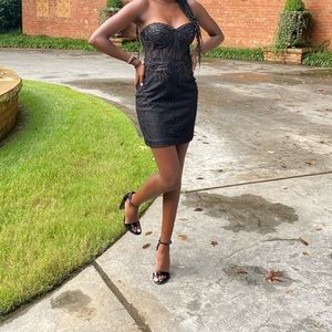 Corset strapless GB Homecoming/Prom/Formal mini dress